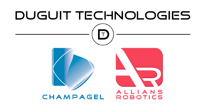 DUGUIT Technologies - Champagel, leader mondial des bacs de dégorgement – Allians Robotics, expert en robotique